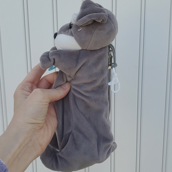 New Schnauzer Dog Zippered Bag Pouch Stuffed Animal - Picture 4 of 6